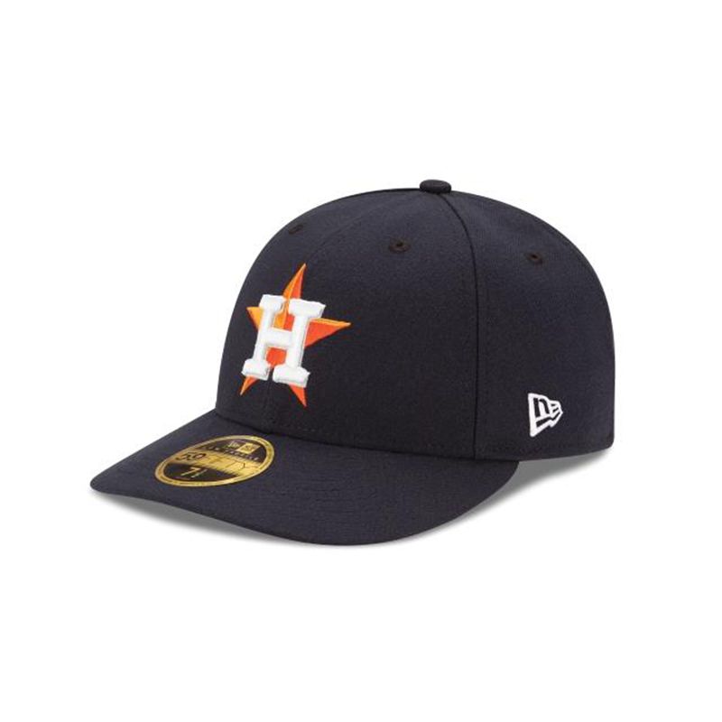 MLB Houston Astros Authentic Collection Low Profile 59Fifty Fitted (GZR5710) - Blue New Era Caps